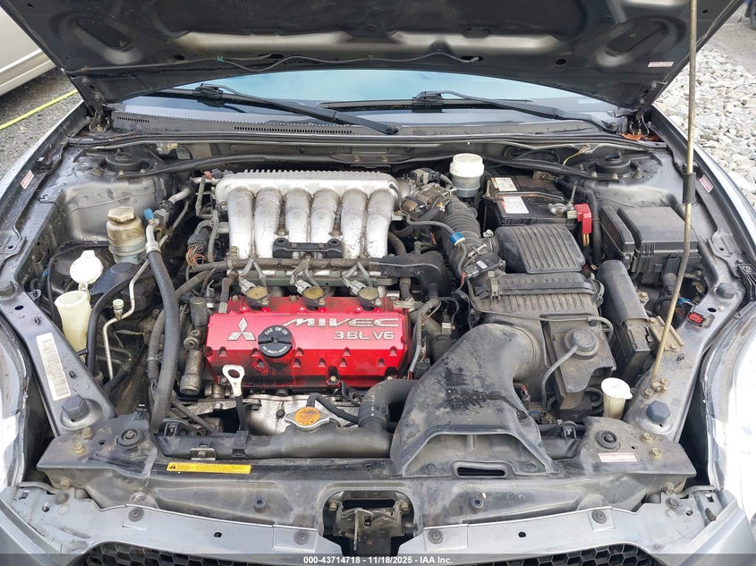 2006 Mitsubishi Eclipse Gt VIN: 4A3AK34T96E014346 Lot: 43714718