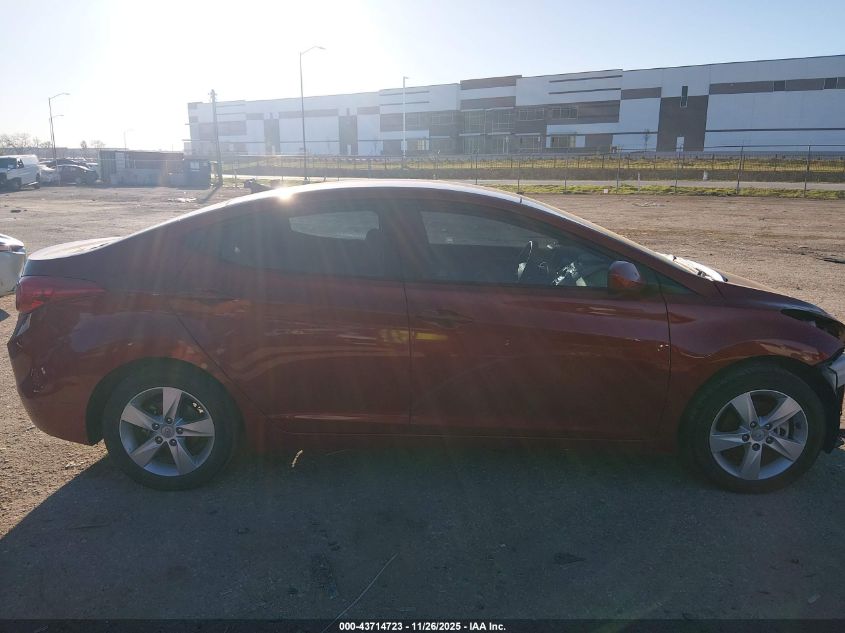 2013 Hyundai Elantra Gls/Limited VIN: KMHDH4AEXDU493045 Lot: 43714723