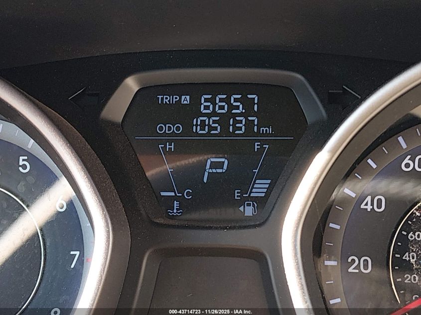 2013 Hyundai Elantra Gls/Limited VIN: KMHDH4AEXDU493045 Lot: 43714723