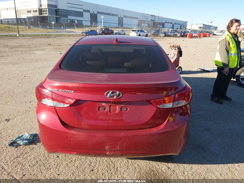 2013 Hyundai Elantra Gls/Limited VIN: KMHDH4AEXDU493045 Lot: 43714723