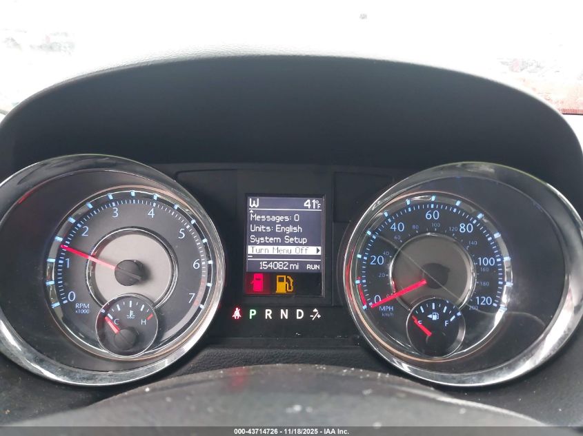 2013 Chrysler Town & Country Touring VIN: 2C4RC1BG2DR758979 Lot: 43714726