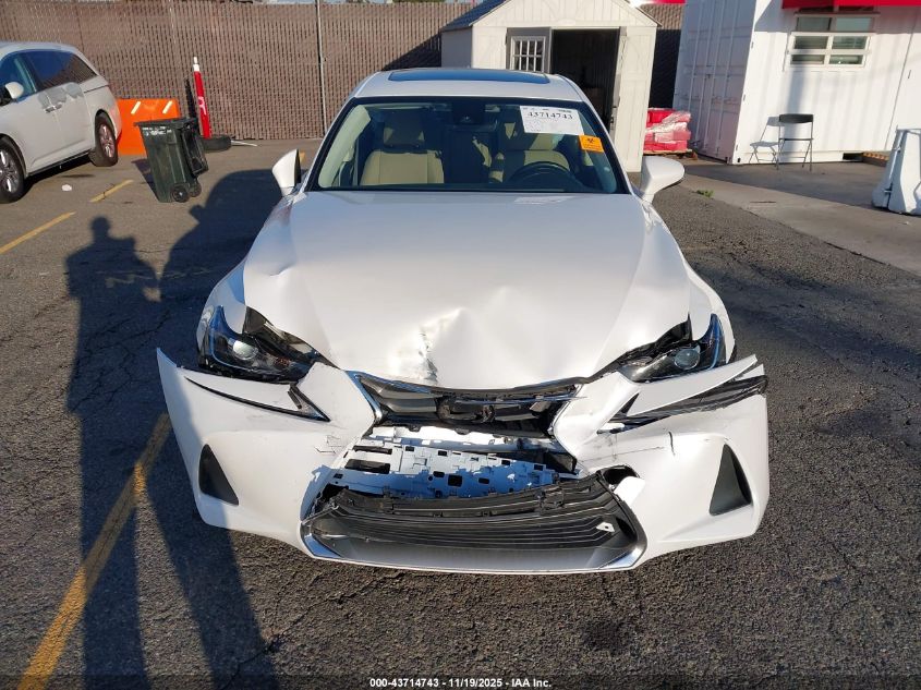 2019 Lexus Is 300 VIN: JTHBA1D27K5091828 Lot: 43714743