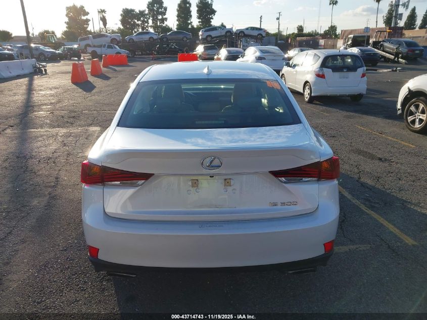 2019 Lexus Is 300 VIN: JTHBA1D27K5091828 Lot: 43714743