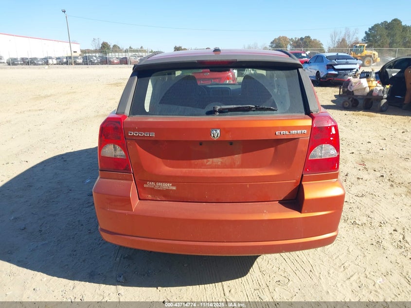 2010 Dodge Caliber Mainstreet VIN: 1B3CB3HA8AD615896 Lot: 43714774
