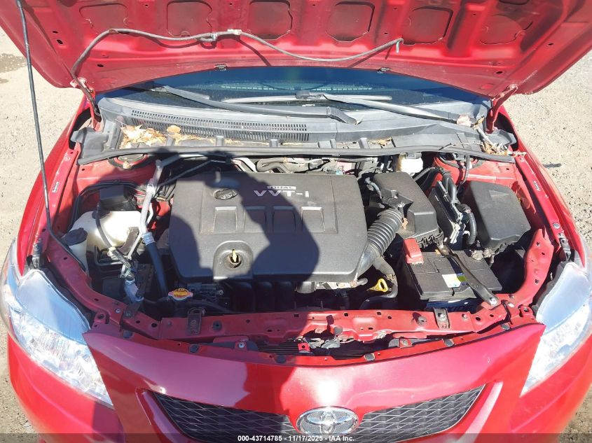 2009 Toyota Corolla S VIN: 2T1BU40E69C108240 Lot: 43714785