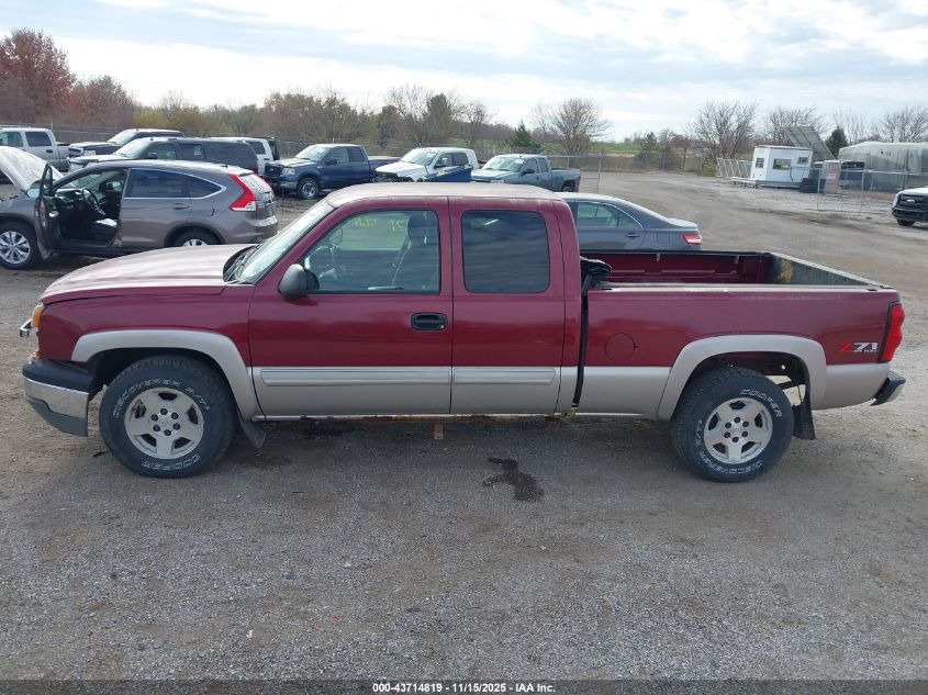 2005 Chevrolet Silverado 1500 Z71 VIN: 1GCEK19B45Z128299 Lot: 43714819