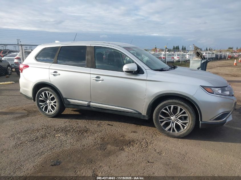 2018 Mitsubishi Outlander Se VIN: JA4AD3A30JZ023630 Lot: 43714843
