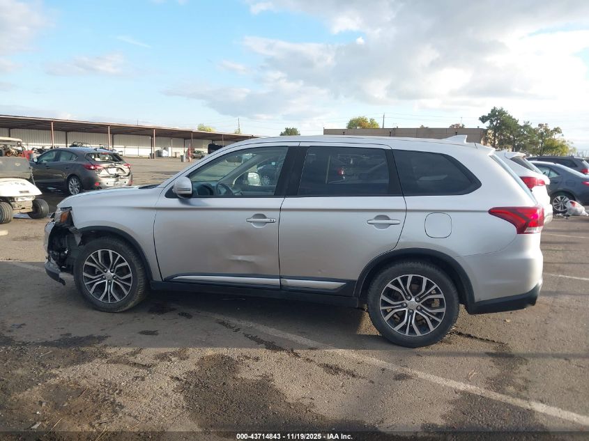 2018 Mitsubishi Outlander Se VIN: JA4AD3A30JZ023630 Lot: 43714843