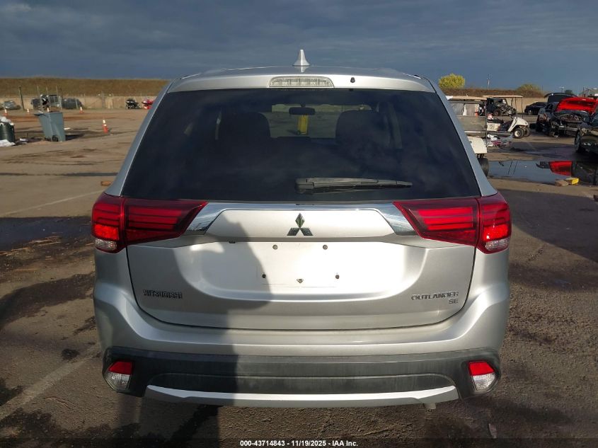 2018 Mitsubishi Outlander Se VIN: JA4AD3A30JZ023630 Lot: 43714843