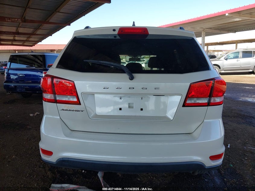 2016 Dodge Journey Sxt VIN: 3C4PDCBB0GT191841 Lot: 43714844