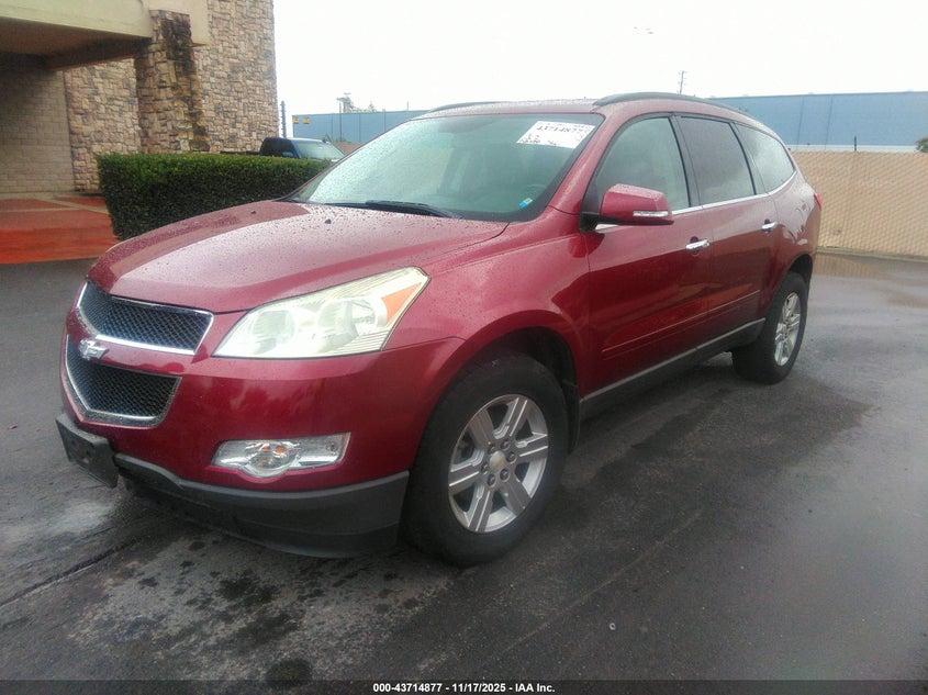 Vin: 1gnkrjed5bj307376, lot: 44210225, chevrolet traverse 2lt 20112