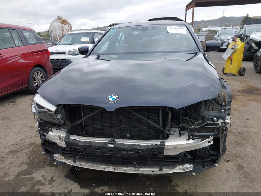 2020 BMW 530E Iperformance VIN: WBAJA9C08LCD37827 Lot: 43714930