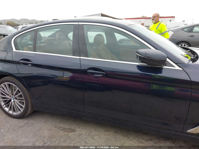 2020 BMW 530E Iperformance VIN: WBAJA9C08LCD37827 Lot: 43714930