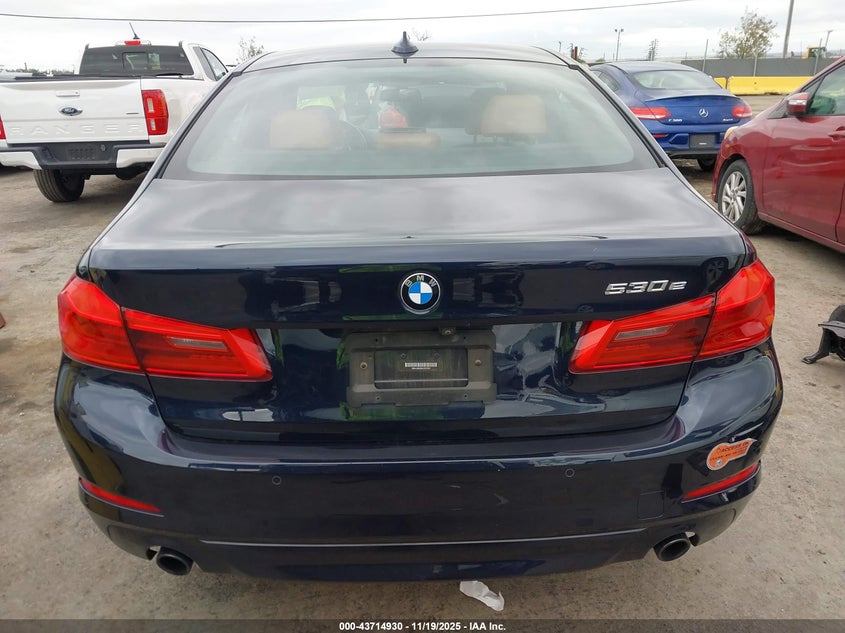 2020 BMW 530E Iperformance VIN: WBAJA9C08LCD37827 Lot: 43714930