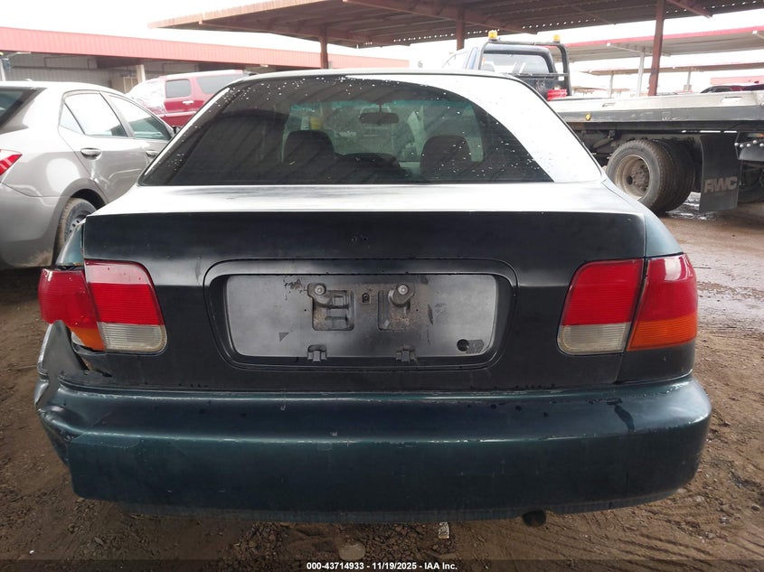 1998 Honda Civic Ex VIN: 2HGEJ8548WH591052 Lot: 43714933