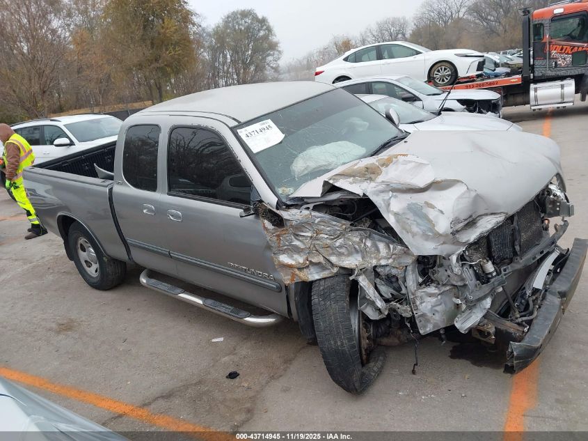 2005 Toyota Tundra Sr5 V8 VIN: 5TBBT44195S470888 Lot: 43714945