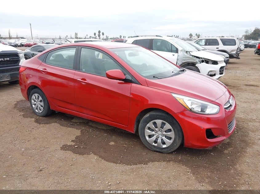 2017 HYUNDAI ACCENT SE - KMHCT4AE6HU356135