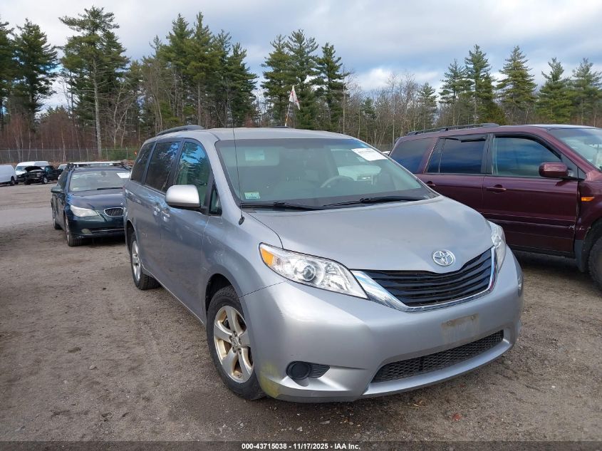 TOYOTA SIENNA LE V6 8 PASSENGER