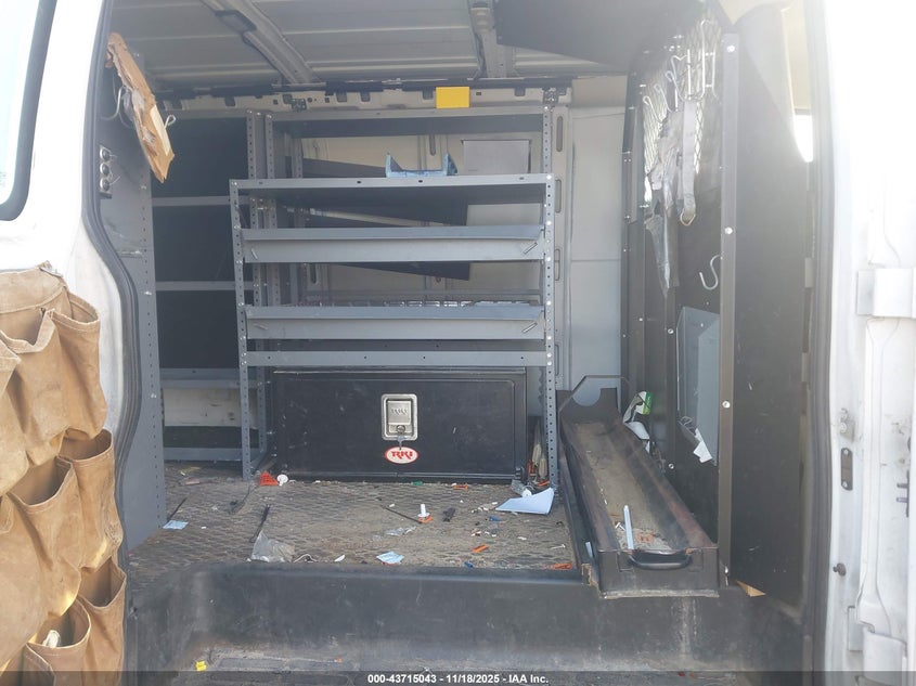 2016 Chevrolet Express 2500 Work Van VIN: 1GCWGAFF8G1333977 Lot: 43715043