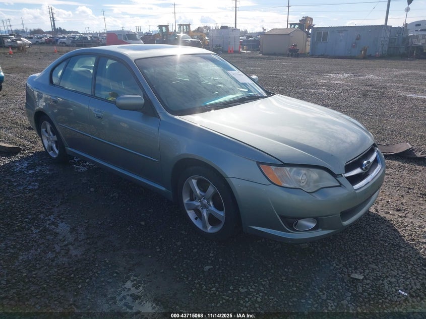 2009 Subaru Legacy 2.5I Limited green  gas 4S3BL626197229845 photo #1