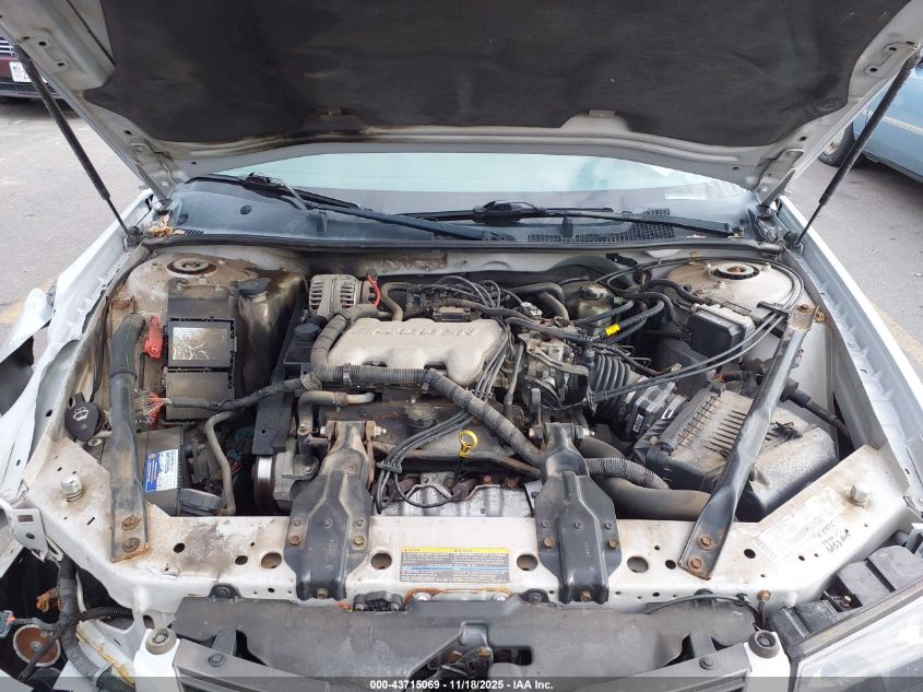 2004 Chevrolet Impala VIN: 2G1WF52E549422848 Lot: 43715069