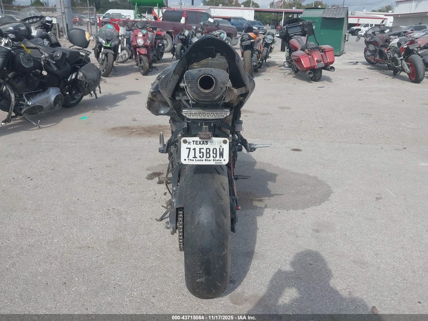 2007 Kawasaki Zx600 P VIN: JKAZX4P177A000584 Lot: 43715084