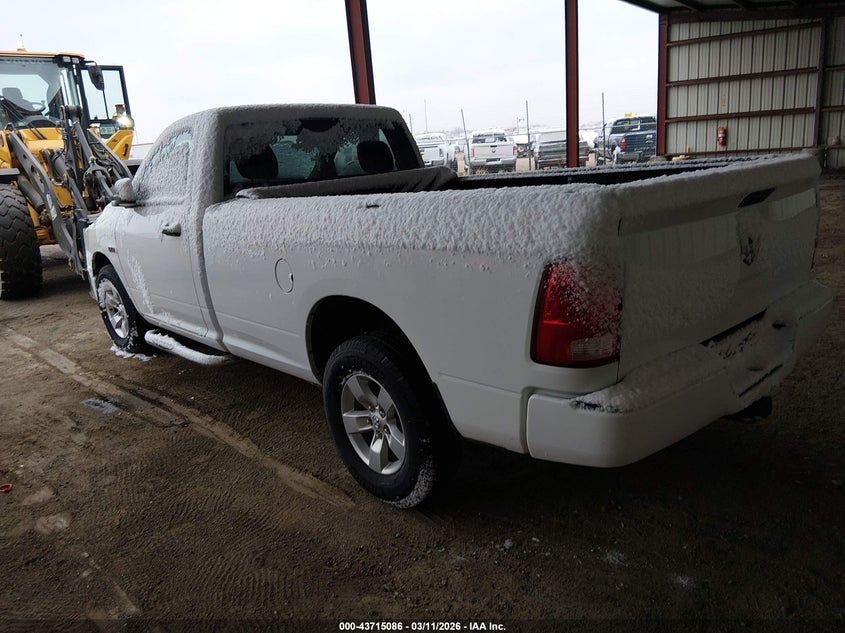 Vin: 3c6jr6dm7eg292444, lot: 44210434, ram 1500 tradesman 20143