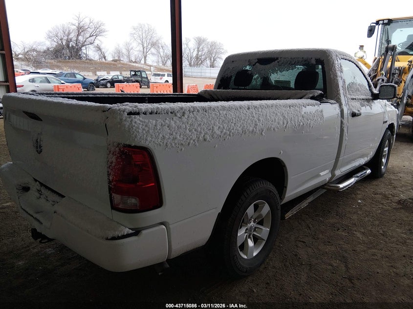 Vin: 3c6jr6dm7eg292444, lot: 44210434, ram 1500 tradesman 20144