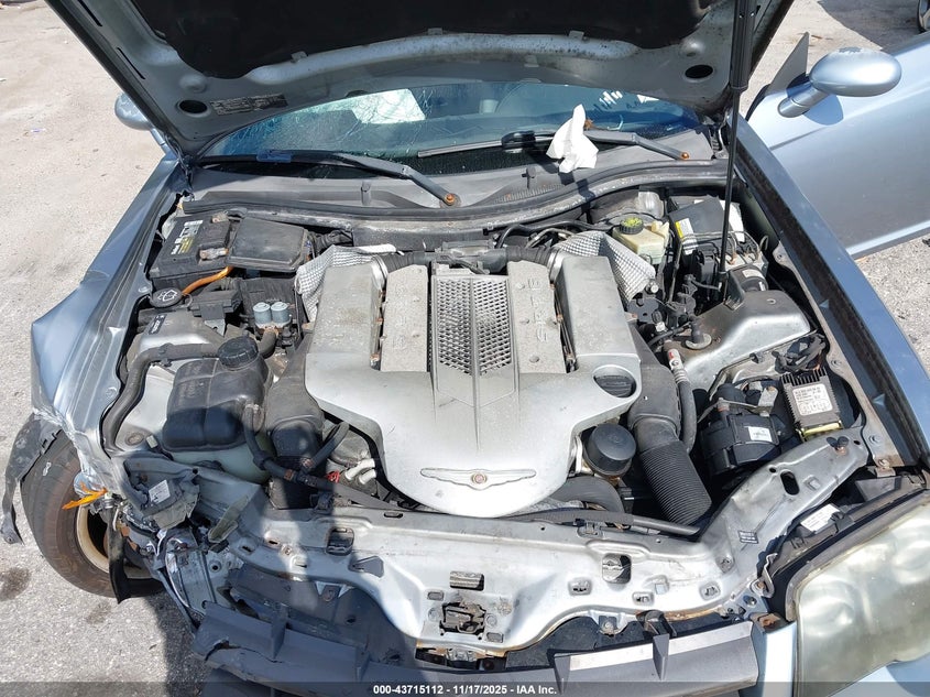 2005 Chrysler Crossfire Srt-6 VIN: 1C3AN79N65X040681 Lot: 43715112