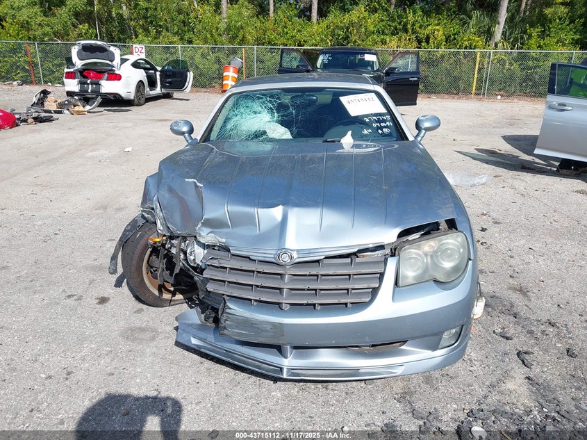 2005 Chrysler Crossfire Srt-6 VIN: 1C3AN79N65X040681 Lot: 43715112
