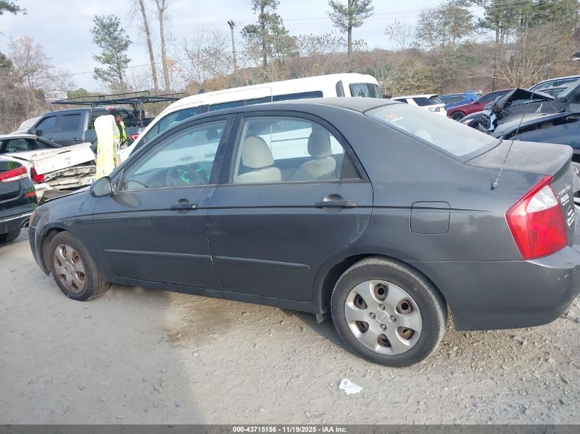 2006 Kia Spectra Ex/Lx/Sx VIN: KNAFE121365313673 Lot: 43715156