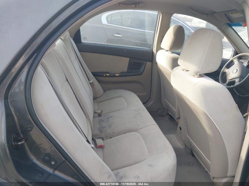 2006 Kia Spectra Ex/Lx/Sx VIN: KNAFE121365313673 Lot: 43715156