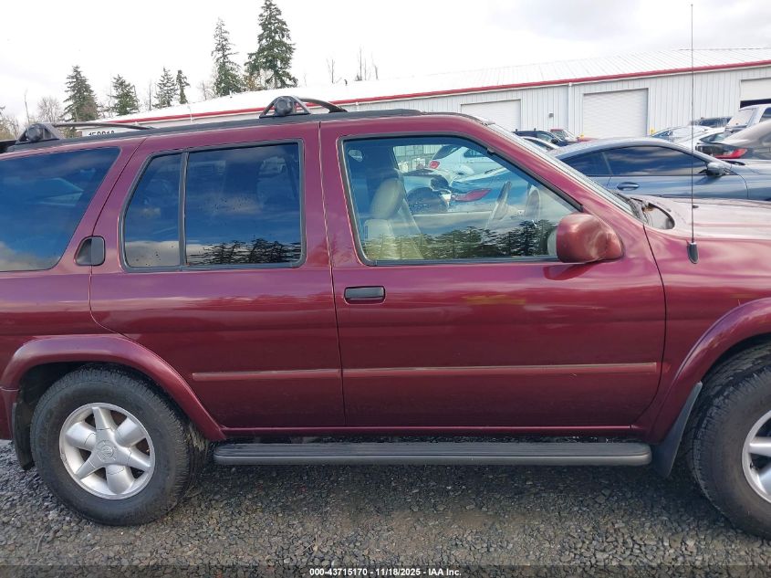 2001 Nissan Pathfinder Le VIN: JN8DR07Y71W531928 Lot: 43715170