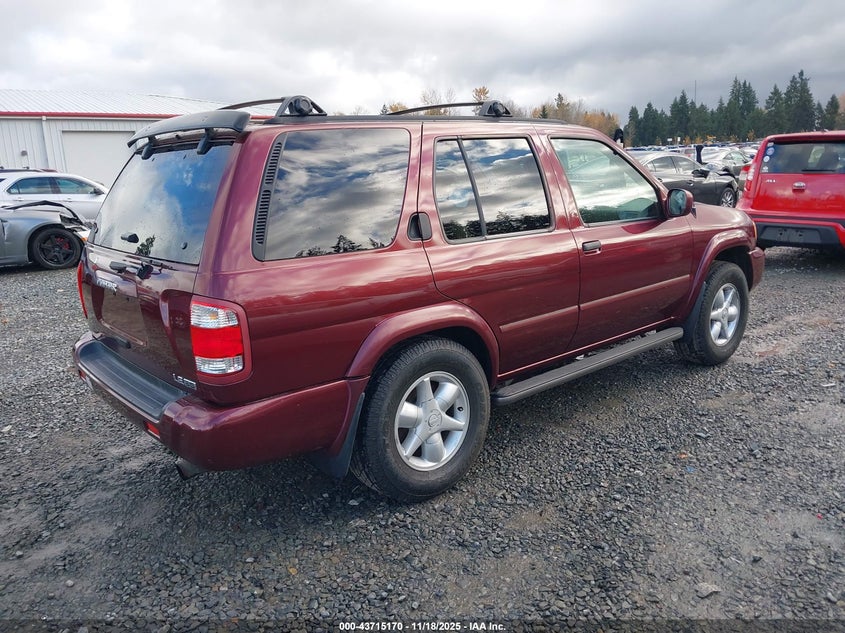2001 Nissan Pathfinder Le
