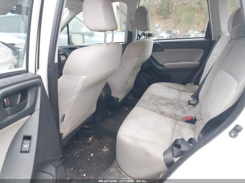 2017 Subaru Forester 2.5I VIN: JF2SJAAC1HH400894 Lot: 43715195