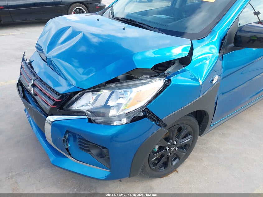 2023 Mitsubishi Mirage Black Edition VIN: ML32AWHJ0PH004943 Lot: 43715212