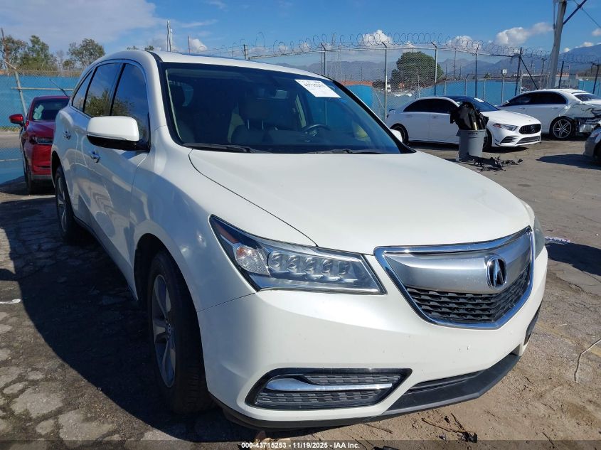 ACURA MDX ACURAWATCH PLUS PACKAGE