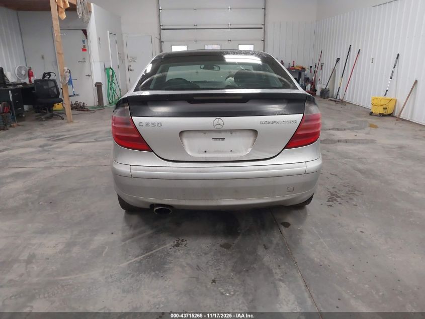 2004 Mercedes-Benz C 230 Kompressor Sport VIN: WDBRN40J24A540442 Lot: 43715265
