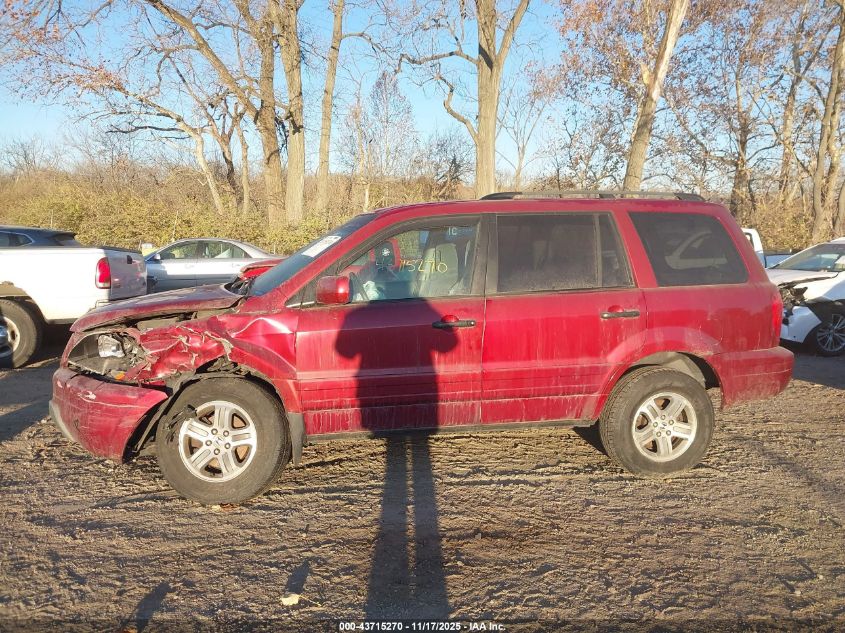 2003 Honda Pilot Ex VIN: 2HKYF18423H613937 Lot: 43715270