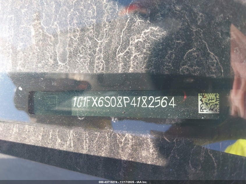 2023 Chevrolet Bolt Ev Fwd 2Lt VIN: 1G1FX6S08P4182564 Lot: 43715274