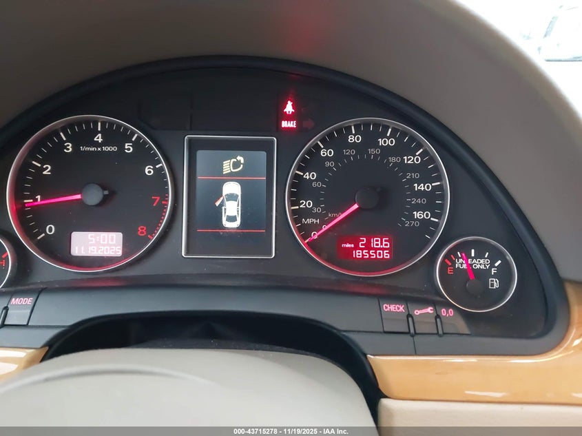 2006 Audi A4 3.2 VIN: WAUDH78E46A203847 Lot: 43715278