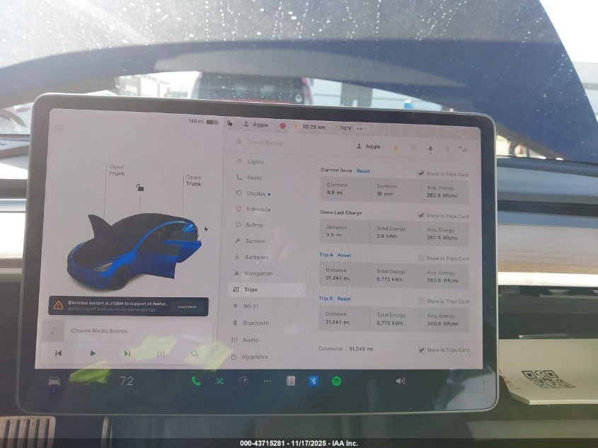 2021 Tesla Model 3 Performance Dual Motor All-Wheel Drive VIN: 5YJ3E1EC3MF065441 Lot: 43715281