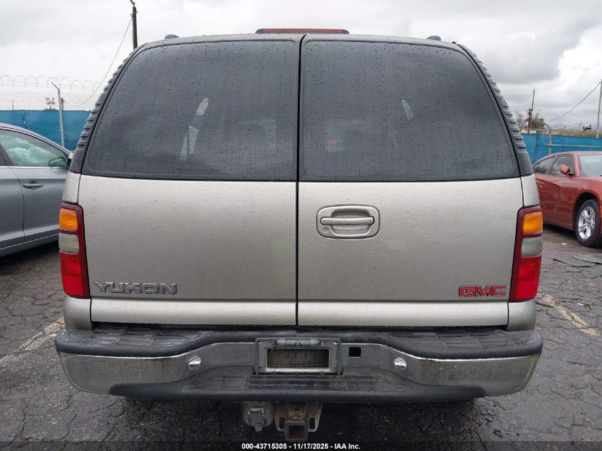 2000 GMC Yukon Slt VIN: 1GKEC13T3YJ193649 Lot: 43715305