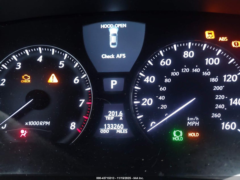 2008 Lexus Ls 460 VIN: JTHBL46F285063729 Lot: 43715313