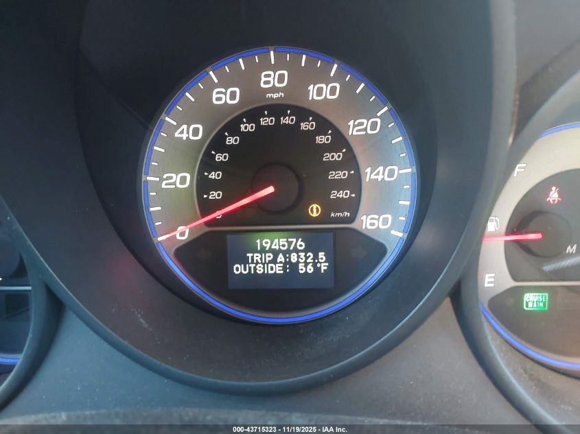 2007 Acura Tl 3.2 VIN: 19UUA66287A004944 Lot: 43715323