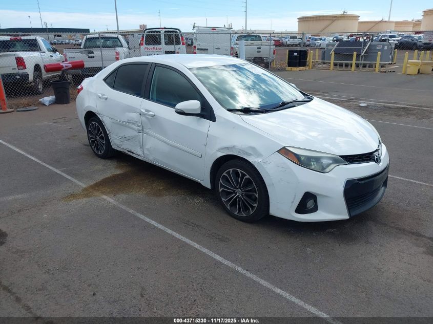 TOYOTA COROLLA S PLUS