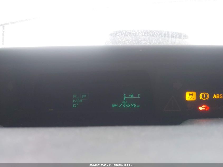 2008 Toyota Prius VIN: JTDKB20U087696427 Lot: 43715349