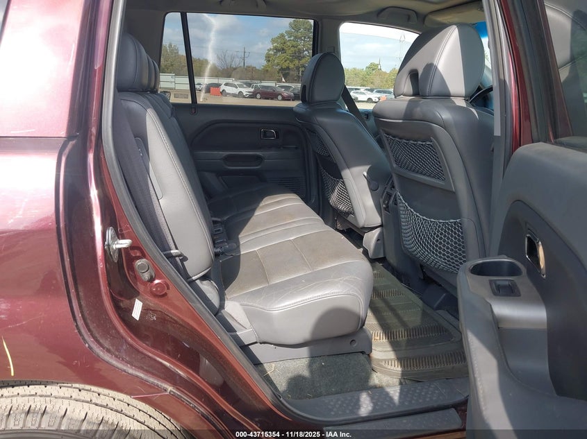 2007 Honda Pilot Ex-L VIN: 2HKYF18507H513835 Lot: 43715354