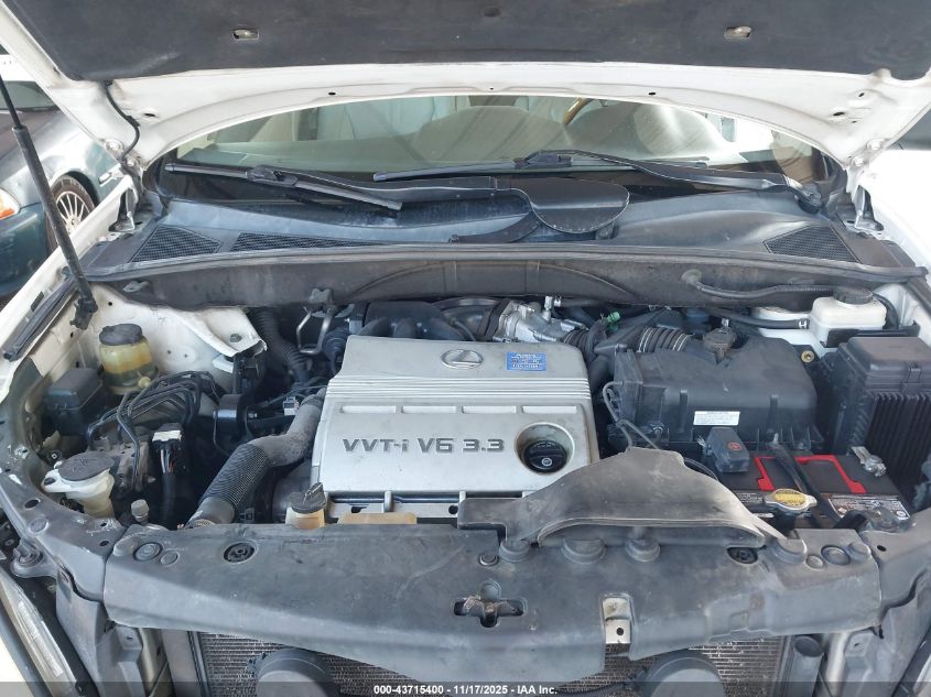 2006 Lexus Rx 330 VIN: 2T2HA31U36C097255 Lot: 43715400