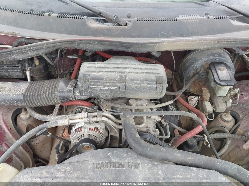 1995 Dodge Ram 1500 VIN: 1B7HF16Z4SS138130 Lot: 43715404